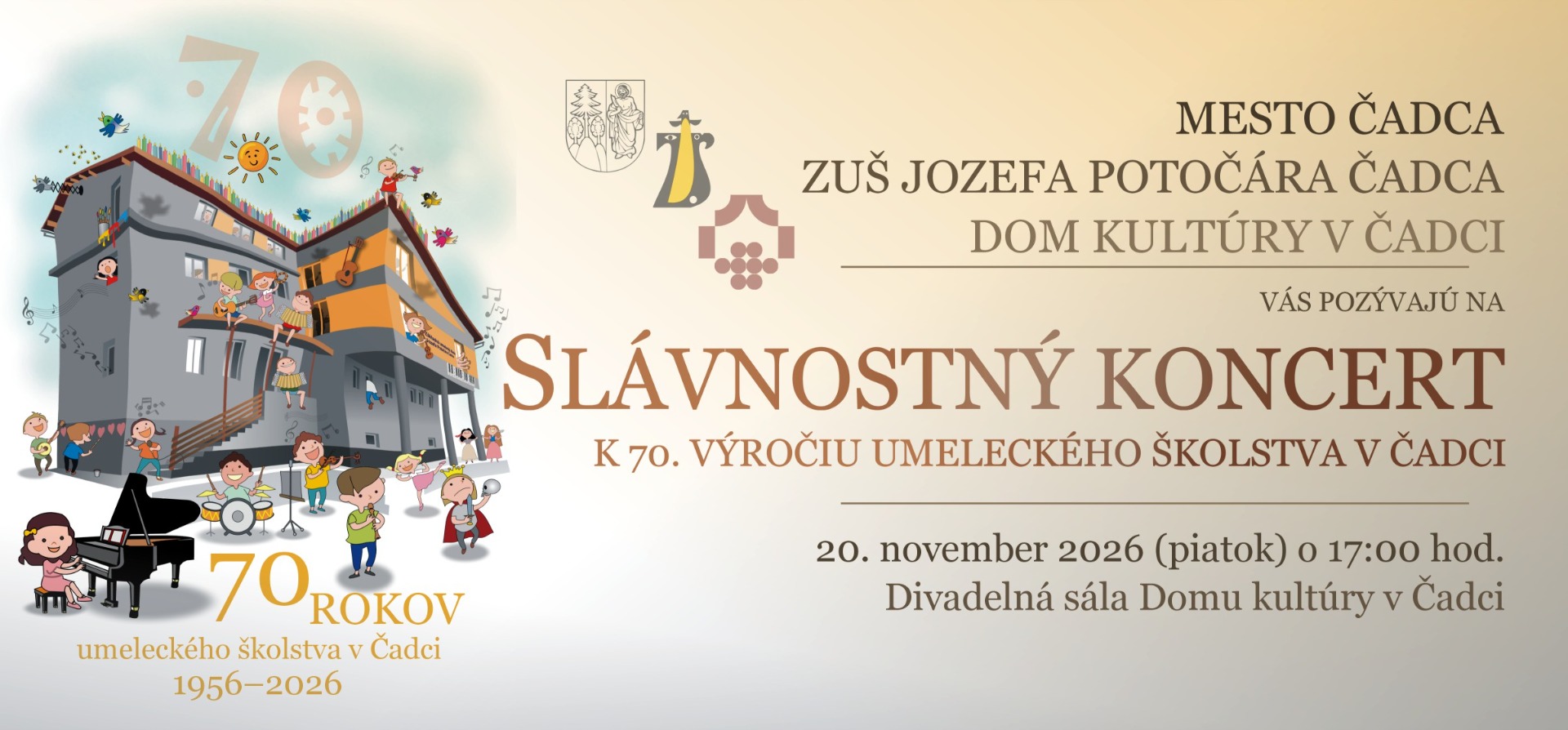 70. výročie školy